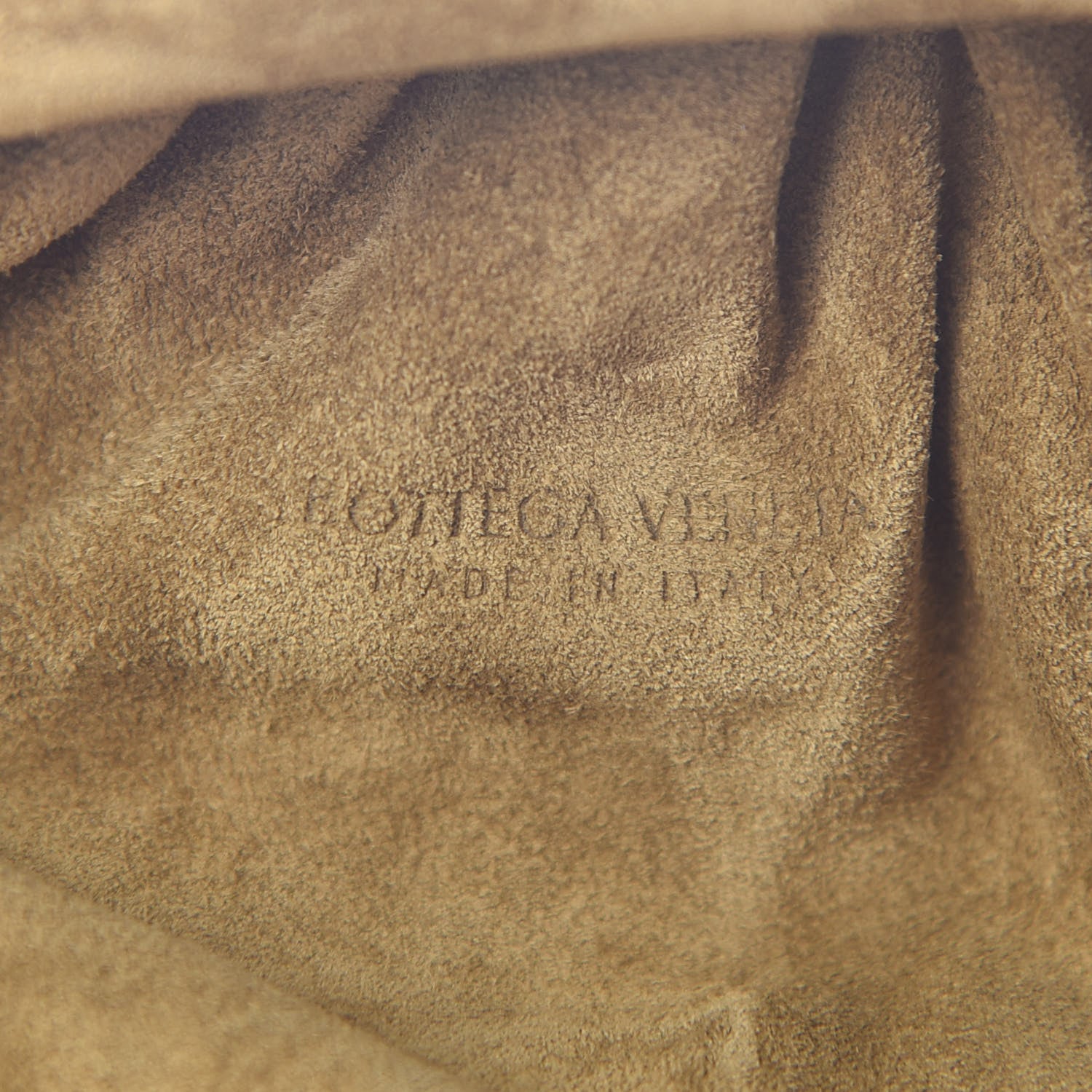 Bottega Veneta Suede Crystal Embellished The Mini Pouch Brown 5 of 7