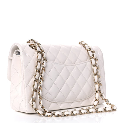 Chanel Caviar Quilted Small Double Flap White 3 of 10