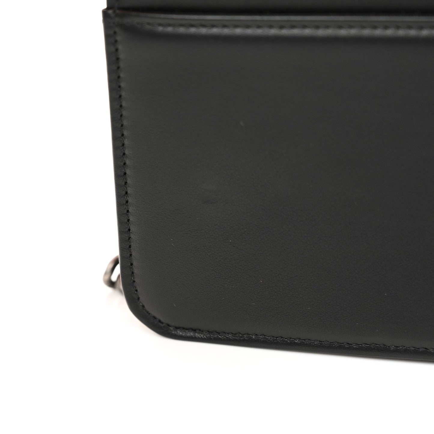Caviar Quilted Boy Wallet On Chain WOC Black