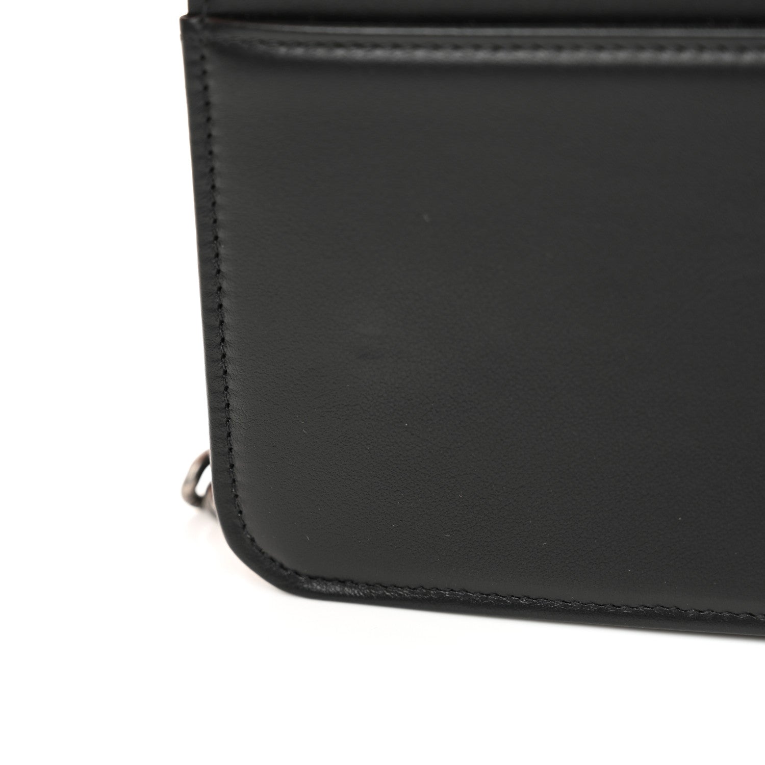 Chanel Caviar Quilted Boy Wallet On Chain WOC Black 12 of 13