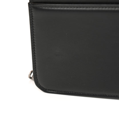Chanel Caviar Quilted Boy Wallet On Chain WOC Black 12 of 13