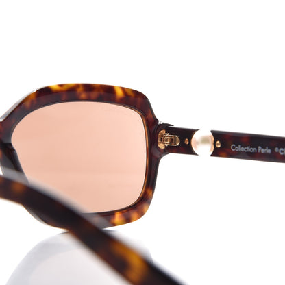 Chanel Tortoise Shell Pearl Sunglasses 5132-H 7 of 9