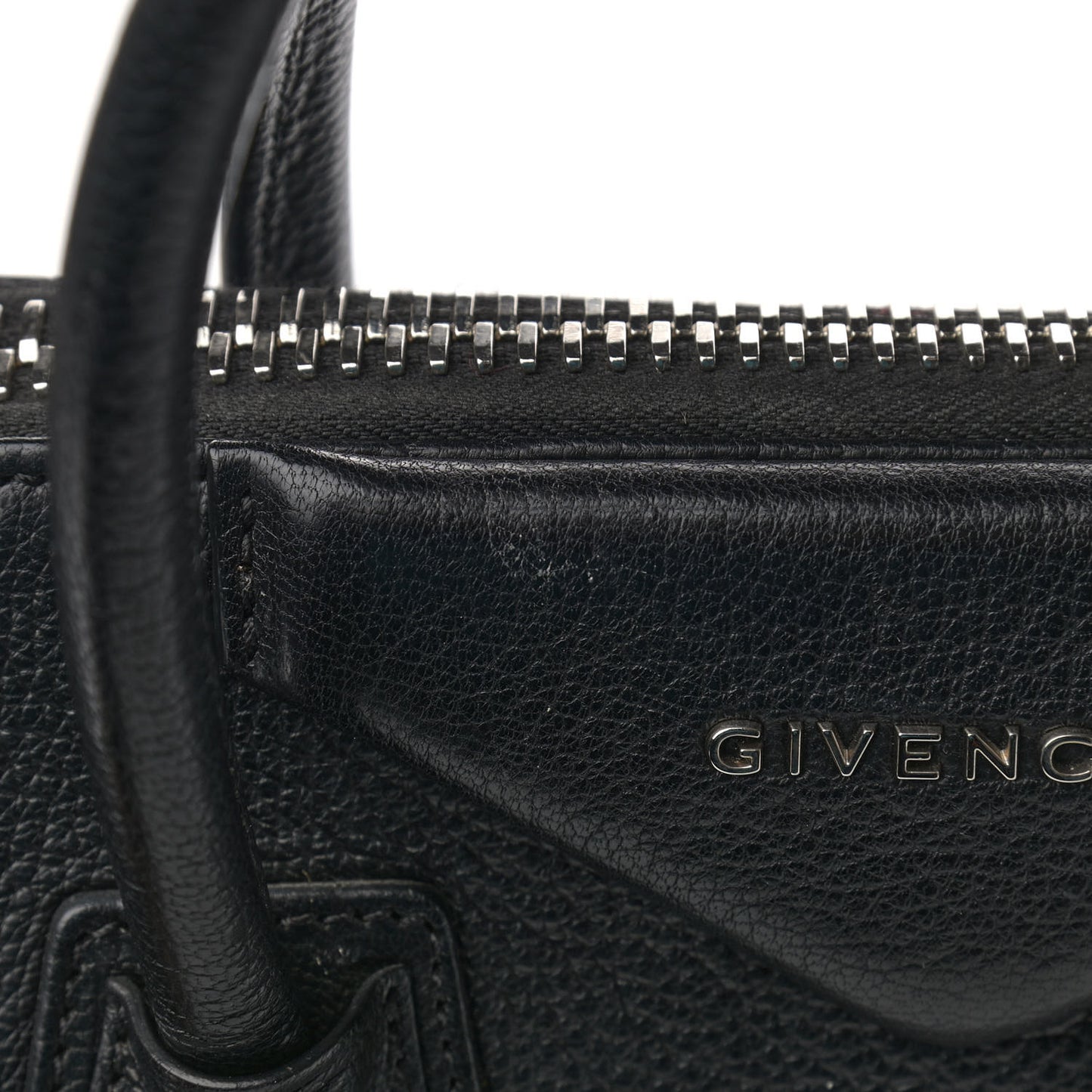 Sugar Goatskin Small Antigona Black