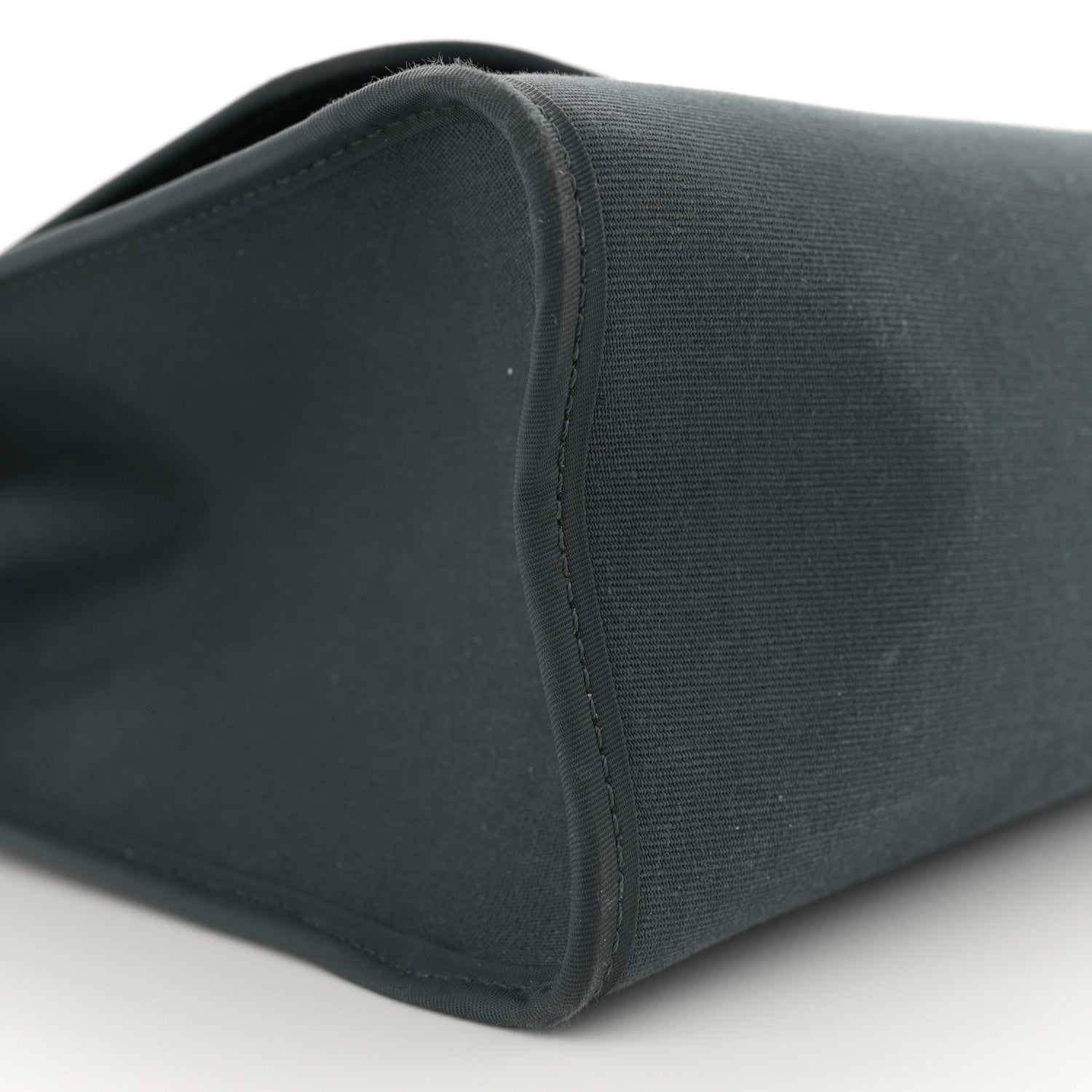 Hermes Vache Hunter Toile Officier Herbag Zip 31 PM Vert Bosphore Bleu Saphir 10 of 13