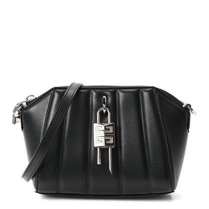 Givenchy Lambskin XS Lock Antigona Shoulder Bag Black 1 of 8