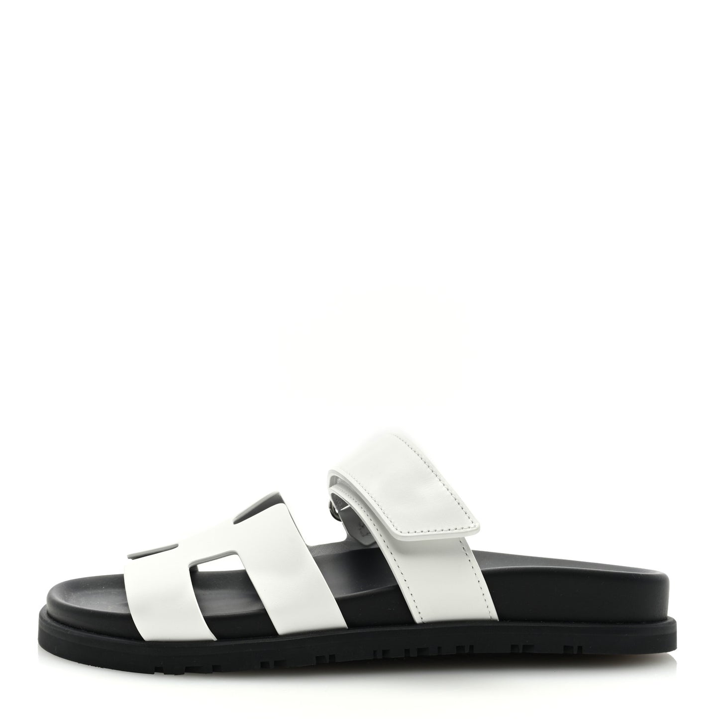 Calfskin Womens Chypre Sandals 37 White