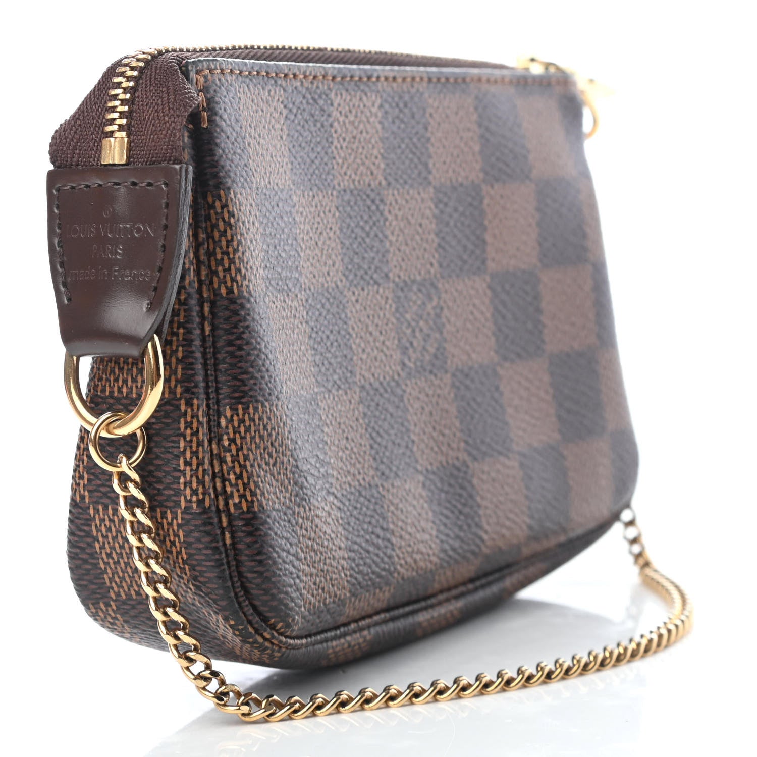 Louis Vuitton Damier Ebene Mini Pochette Accessories 3 of 8