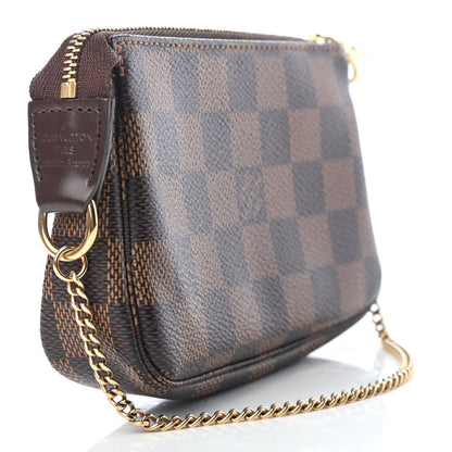 Louis Vuitton Damier Ebene Mini Pochette Accessories 3 of 8