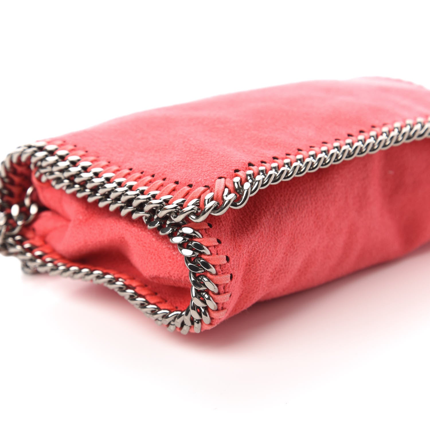 Stella McCartney Shaggy Deer Falabella Crossbody Bag Coral 6 of 9