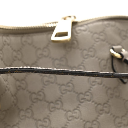 Gucci Guccissima Medium Bree Shoulder Bag Storm Grey 13 of 17