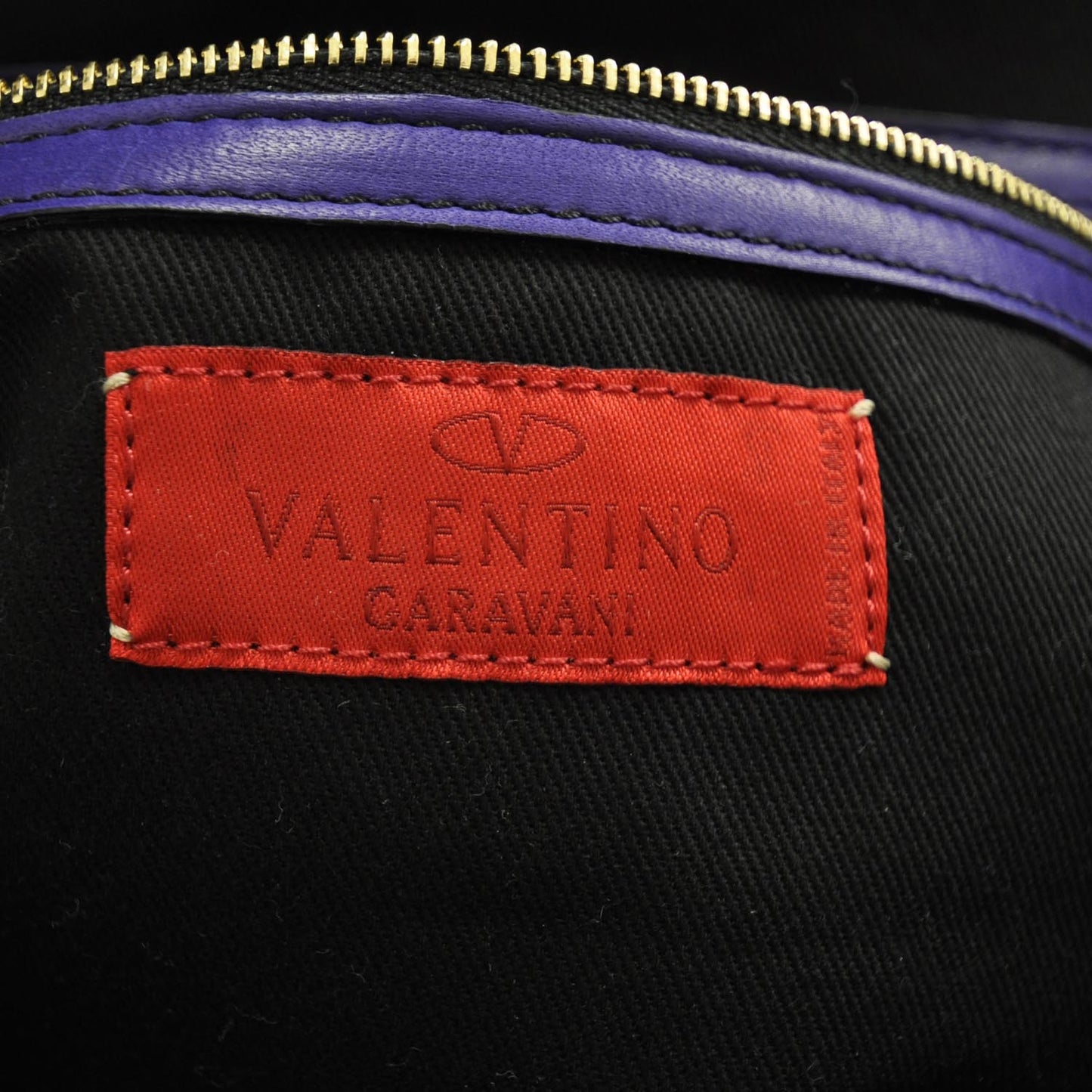 Lambskin Woven Couture Bag Purple