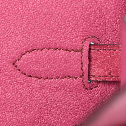 Hermes Ostrich Birkin 35 Fuchsia 18 of 43