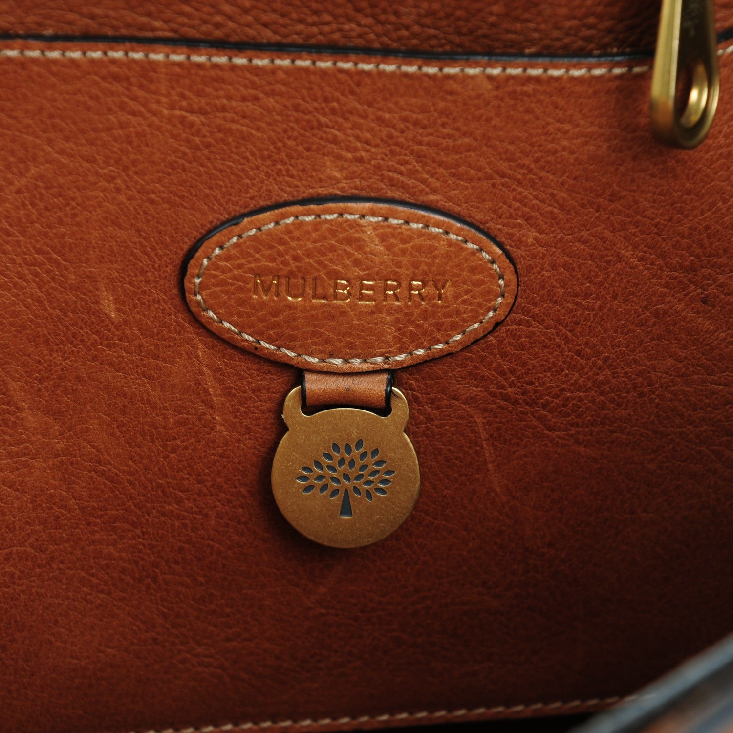 Mulberry Natural Leather Oversized Bayswater Oak 6 of 11