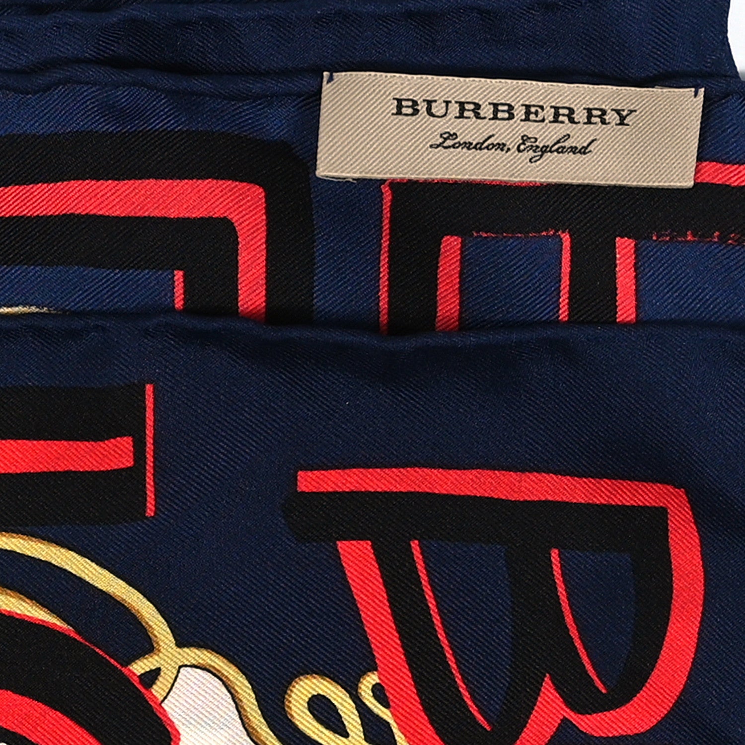Burberry Silk Graffiti Archive Square Scarf Multicolor 2 of 4