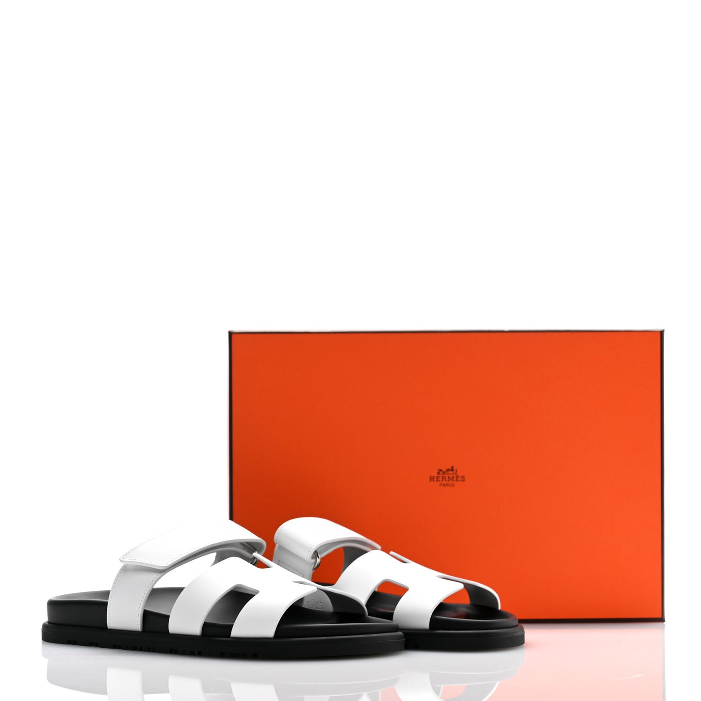 Calfskin Womens Chypre Sandals 37.5 White