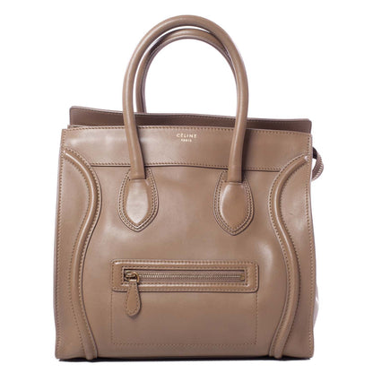 Celine Smooth Calfskin Mini Luggage Camel 1 of 9