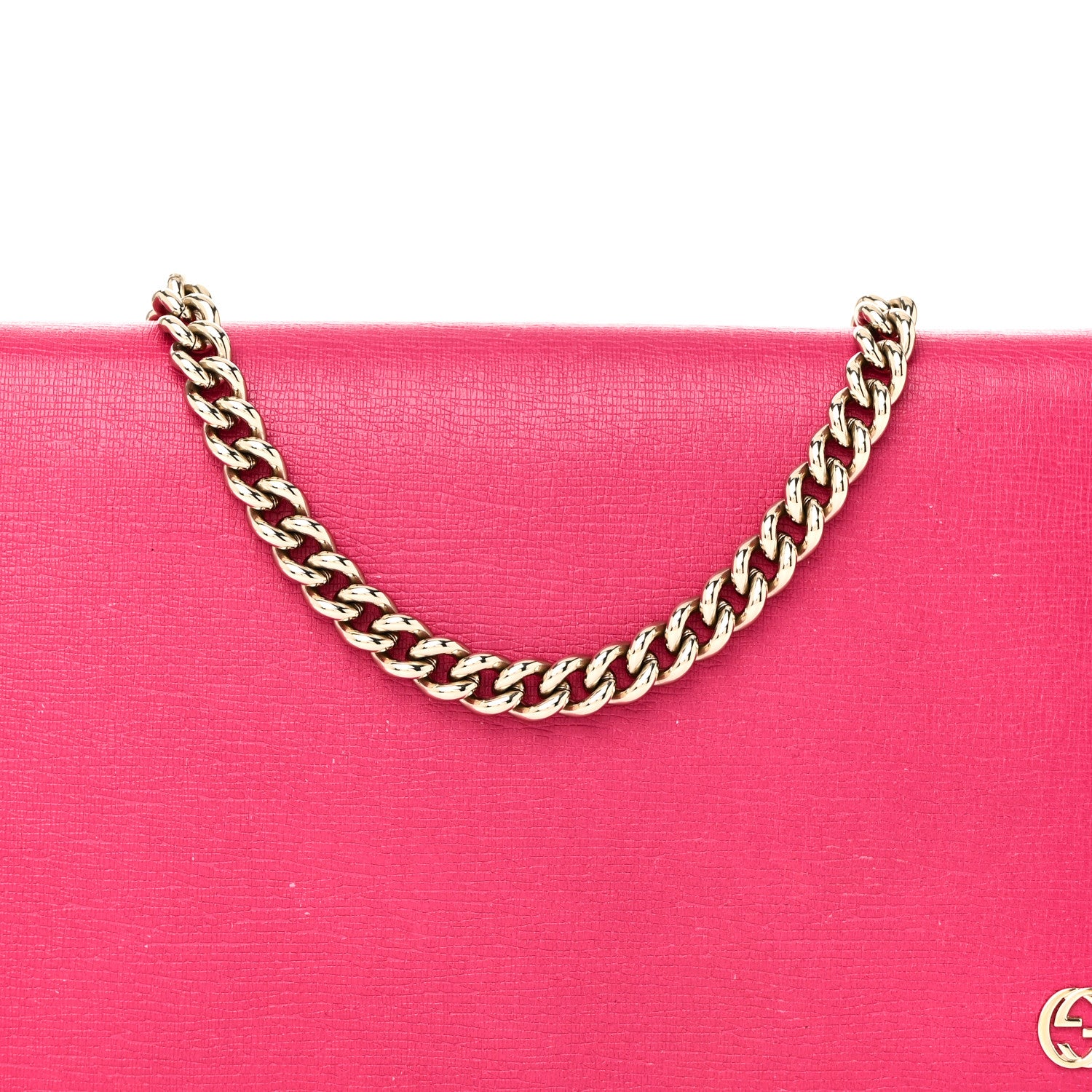 Gucci Textured Calfskin Medium Betty Chain Wallet Blossom 7 of 10
