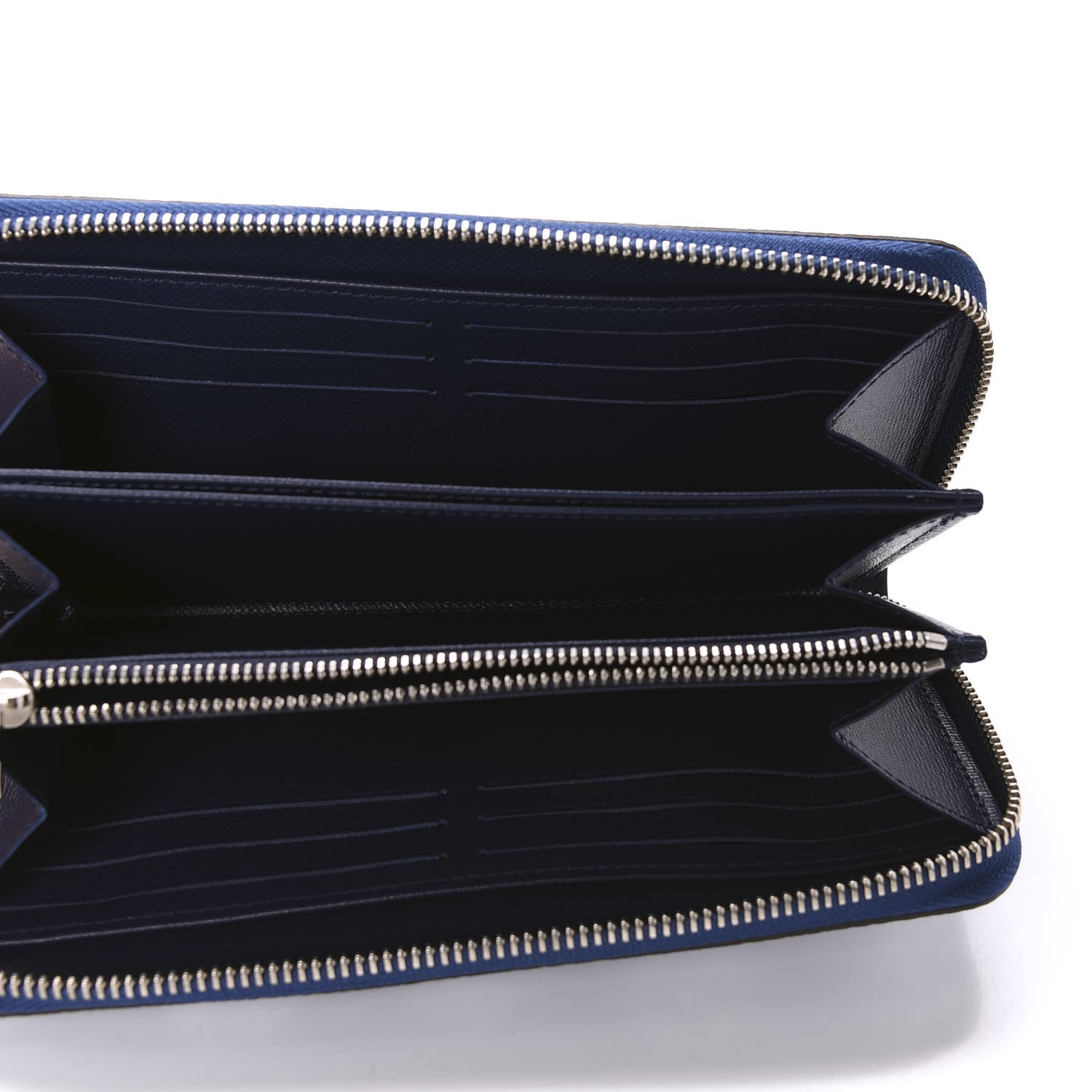 Louis Vuitton Monogram Escale Zippy Wallet Blue 5 of 7