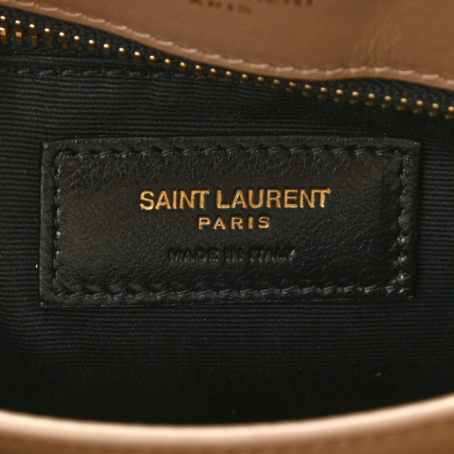 Calfskin Y Quilted Monogram Toy Loulou Crossbody Bag Latte