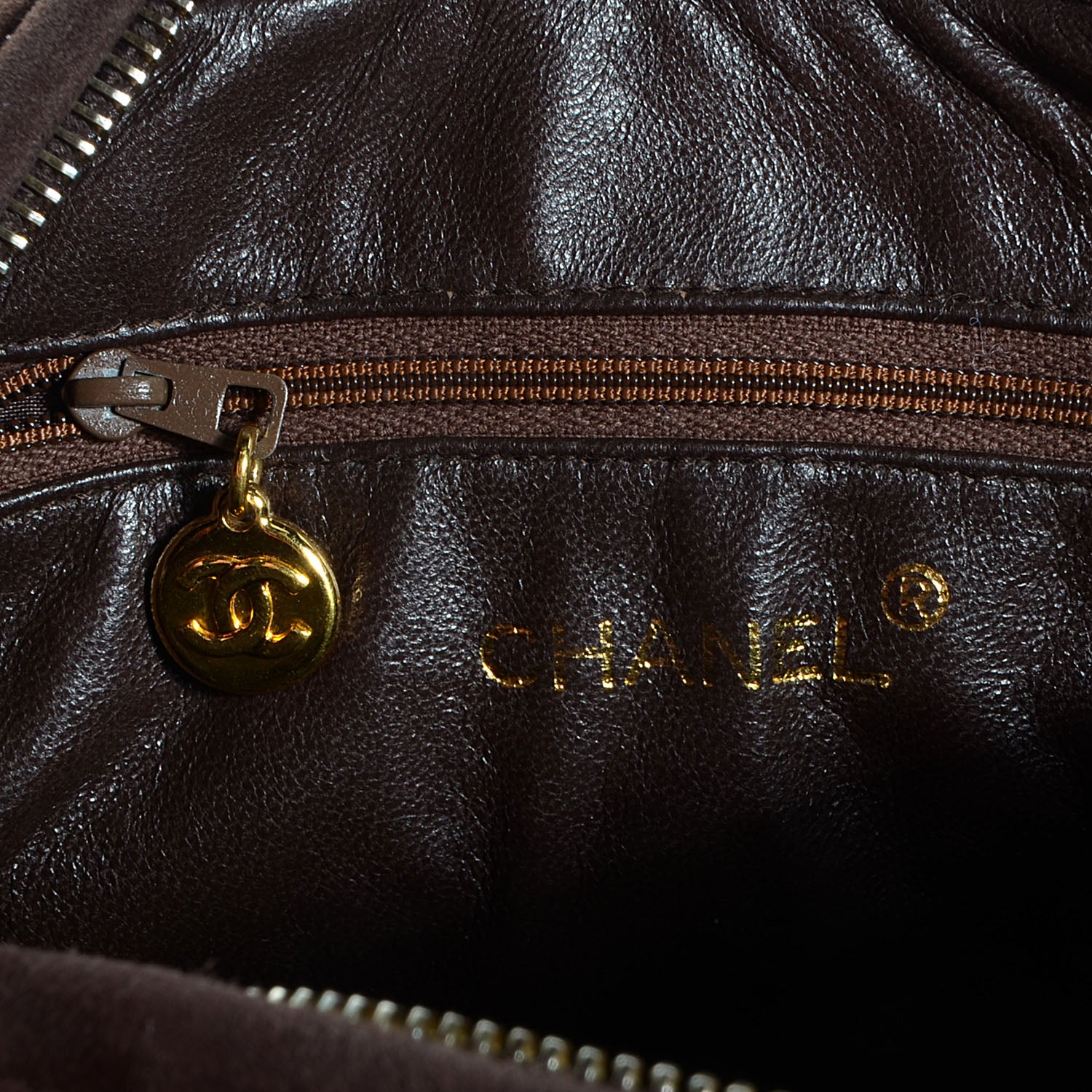 Chanel Suede Tassel Camera Case Brown 7 of 7