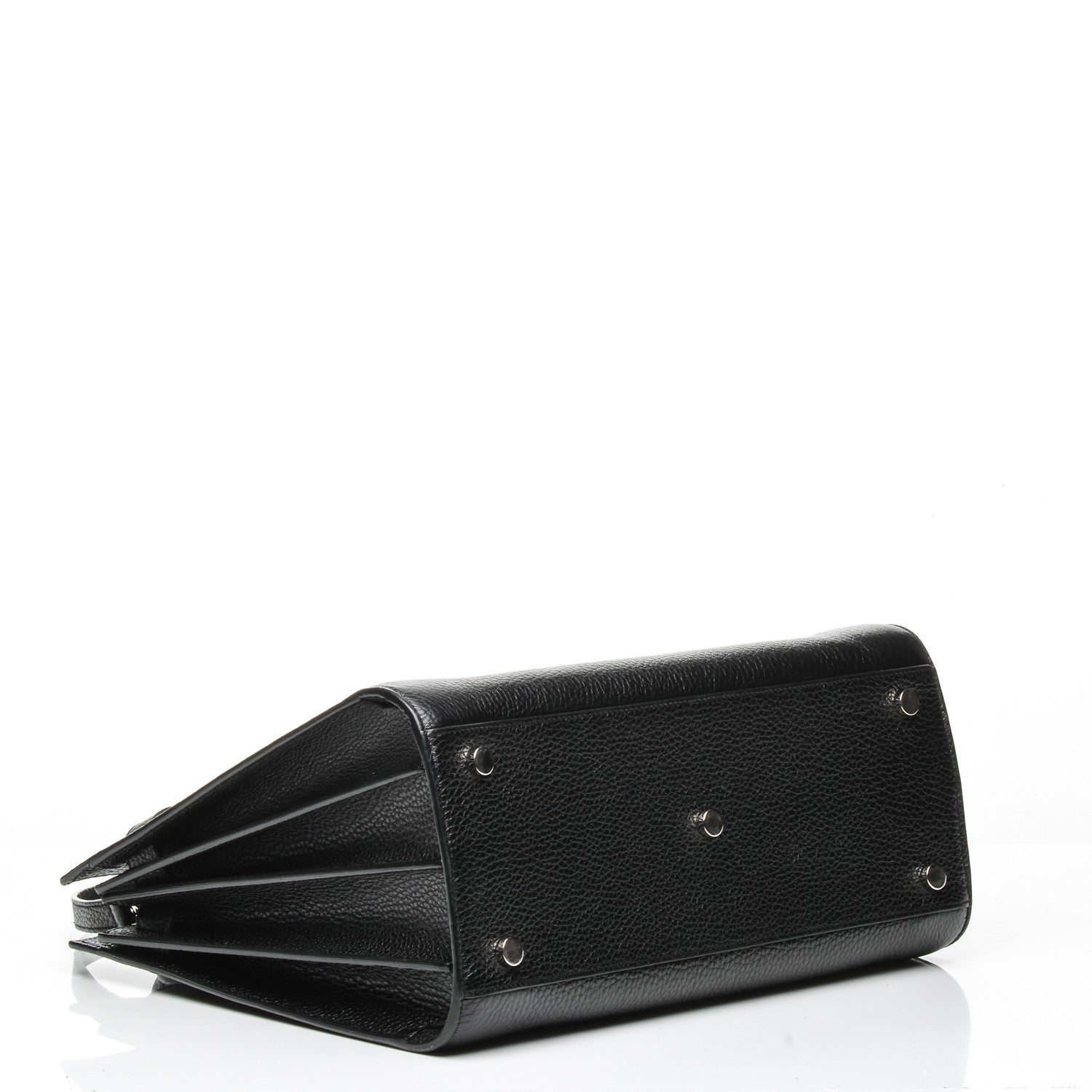 Saint Laurent Grained Calfskin Small Sac De Jour Black 4 of 7