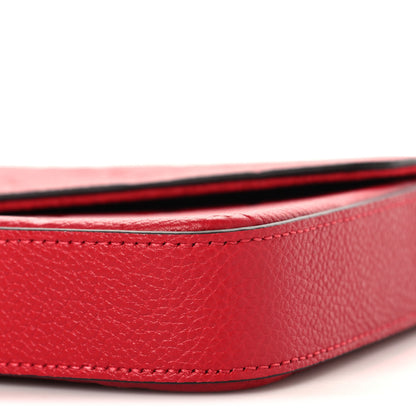 Louis Vuitton Empreinte Pochette Felicie Chain Wallet Scarlet 10 of 11