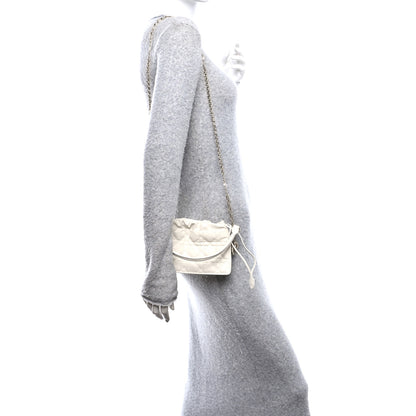 Christian Dior Lambskin Cannage Milly Mini Drawstring Bag Latte 2 of 11