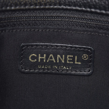 Chanel Calfskin Cerf Shopper Tote Black 6 of 12