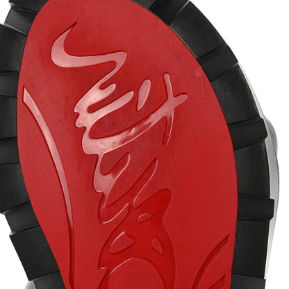 Christian Louboutin Calfskin Braided Just Brio Slide Sandals 36 Black 8 of 9