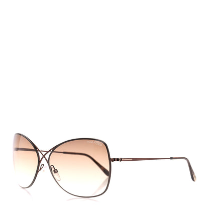 Tom Ford Colette Butterfly Sunglasses TF250 Brown 1 of 9