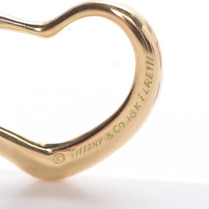 Tiffany 18K Yellow Gold Elsa Peretti Large Open Heart Pendant 3 of 3