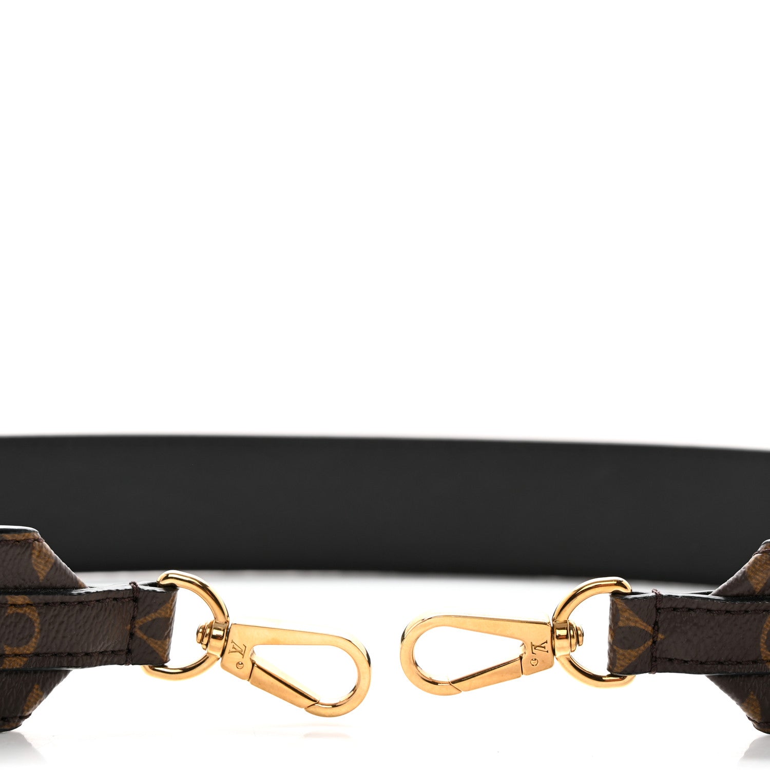 Louis Vuitton Monogram Bandouliere Shoulder Strap Black 5 of 5