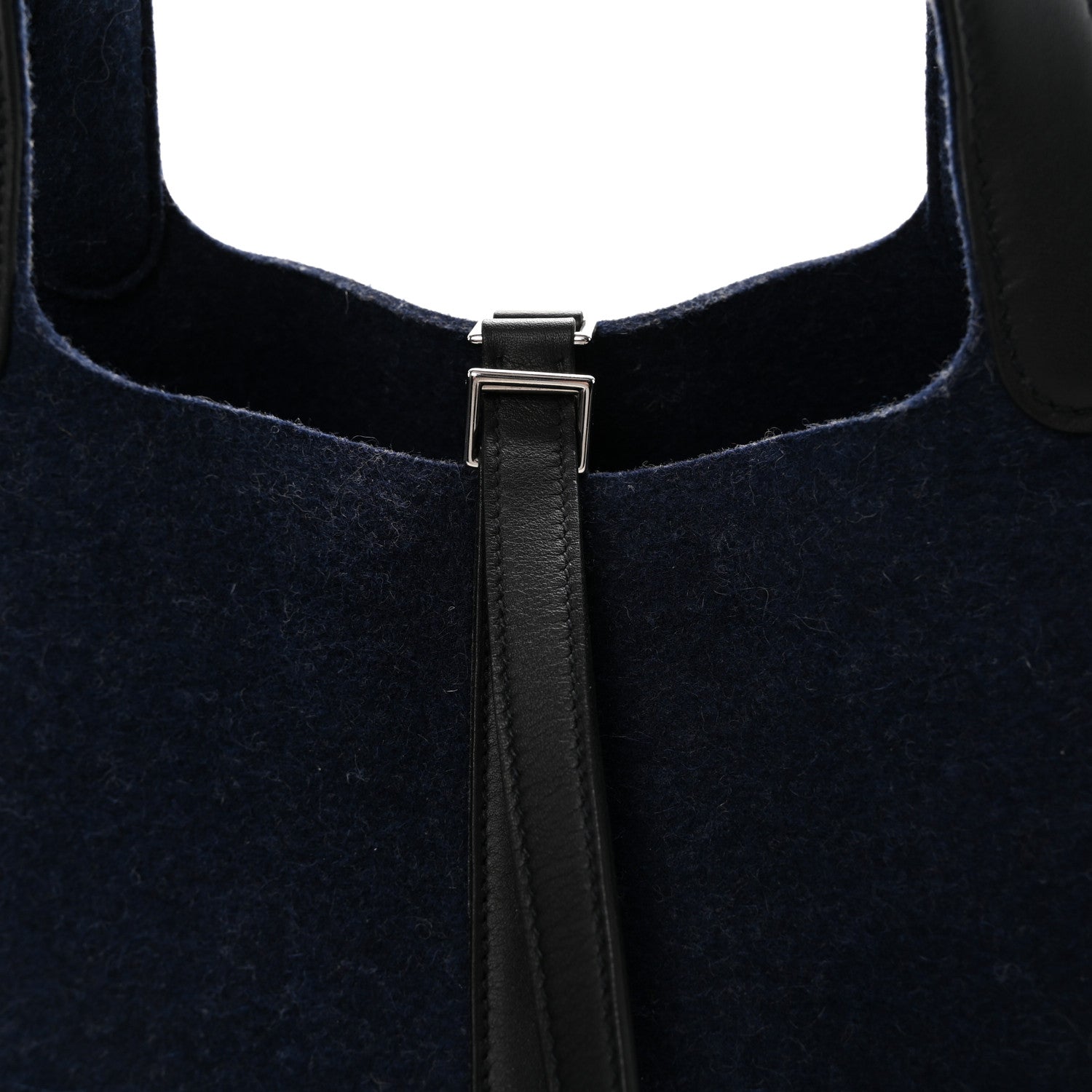 Hermes Feutre Swift Picotin Lock 18 PM Bleu Nuit Black 7 of 9