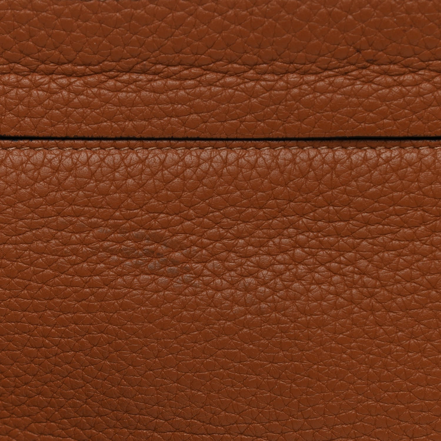 Loewe Calfskin T Pouch Tan 10 of 11