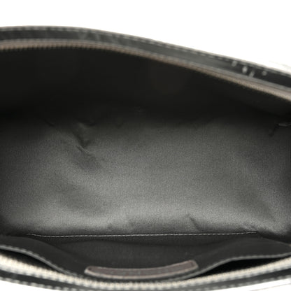 Chanel Metallic Patent Calfskin Lucky Symbols Pochette Silver 5 of 19