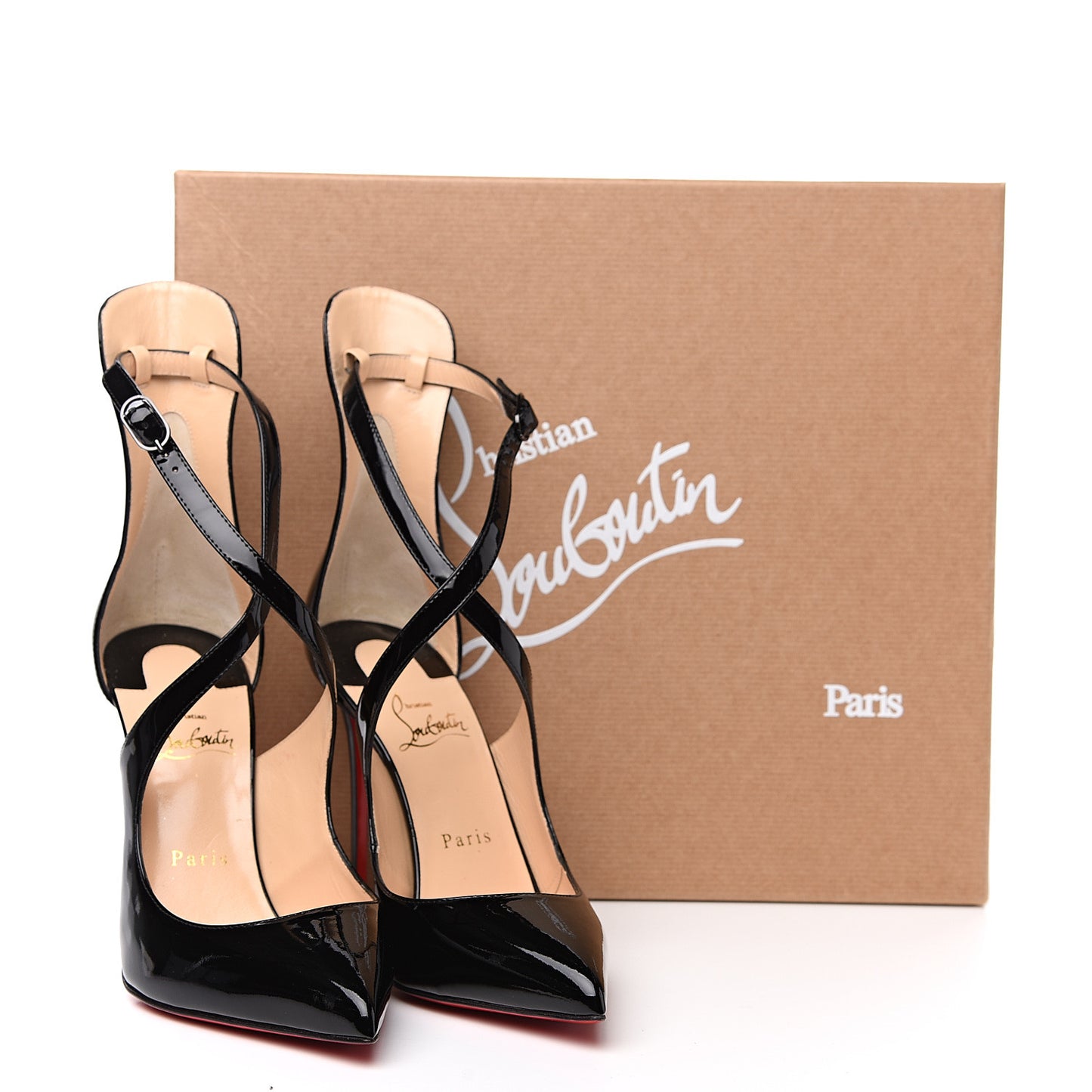 Shiny Nappa Marlenarock 100 Pumps 38.5 Black