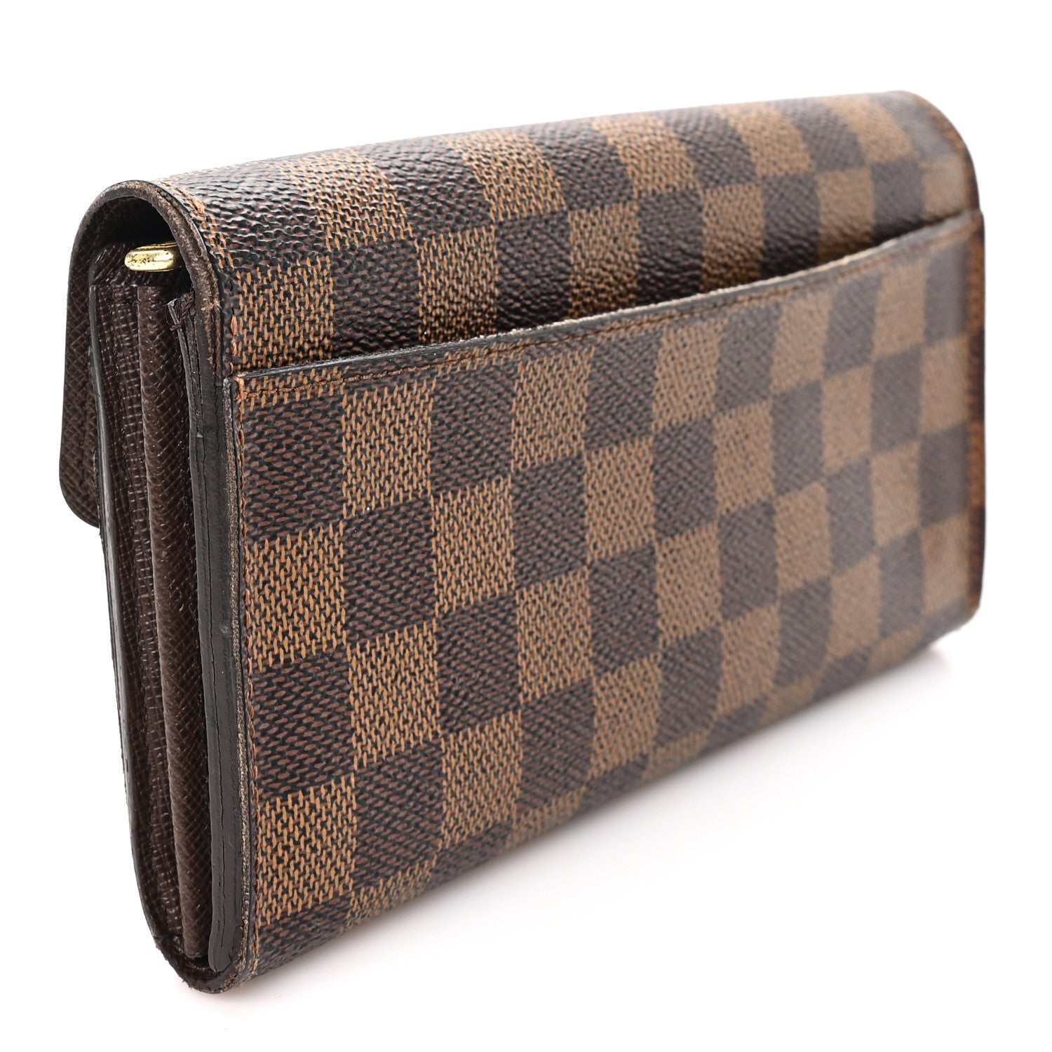 Louis Vuitton Damier Ebene Sarah Wallet NM 3 of 7