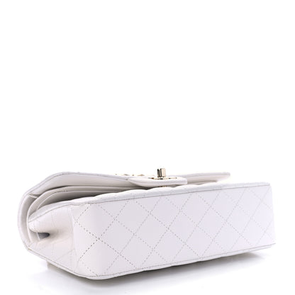 Chanel Caviar Quilted Small Double Flap White 4 of 11