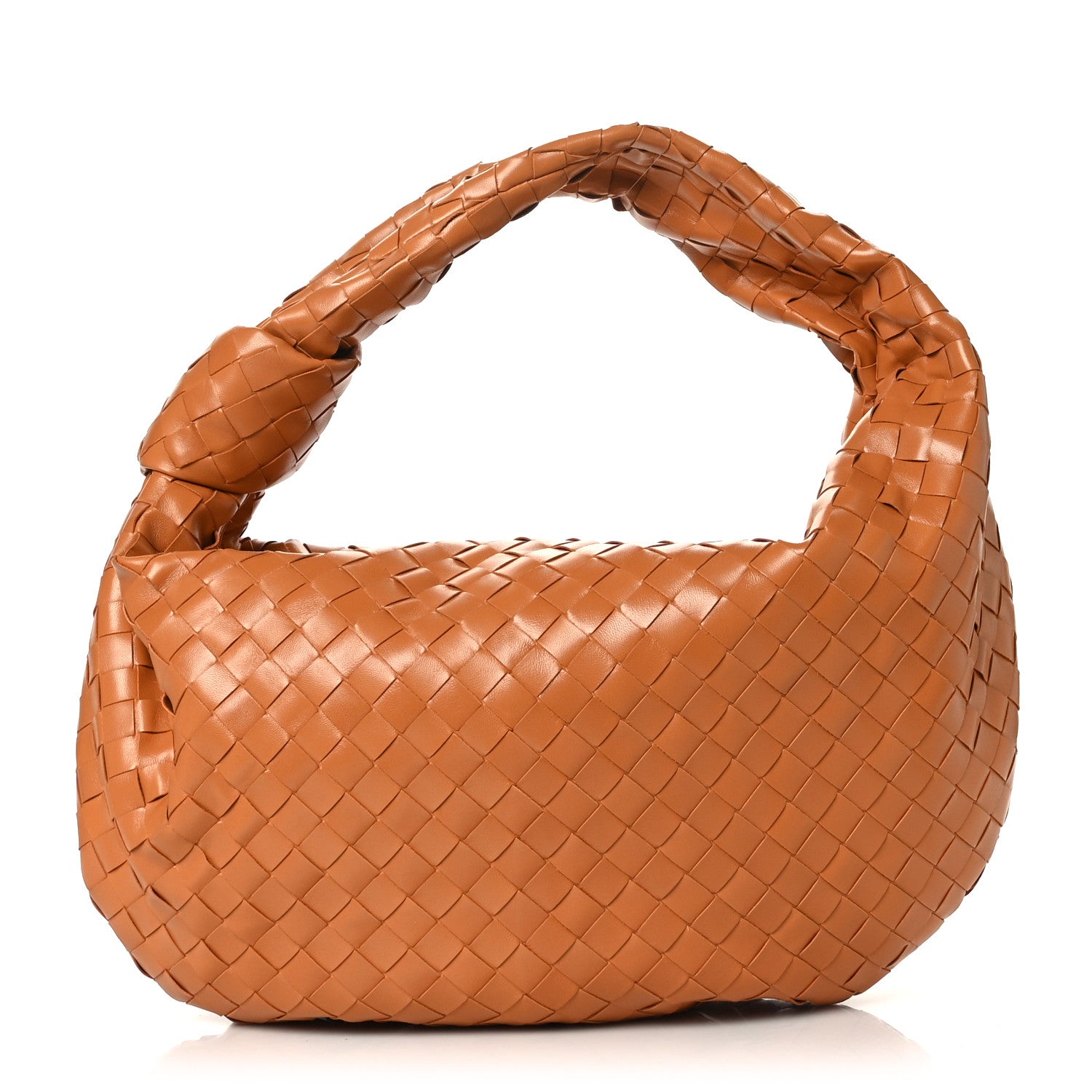 product image of BOTTEGA VENETA Nappa Intrecciato Small Jodie Clay FASHIONPHILE