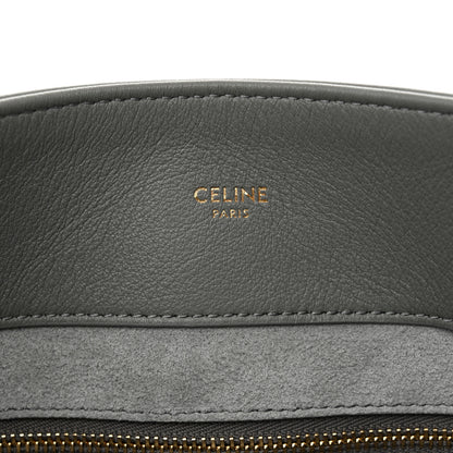 Celine Supple Calfskin Medium Appoline Zinc 6 of 10