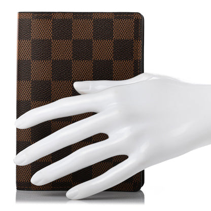 Louis Vuitton Damier Ebene Small Ring Agenda Cover 2 of 7