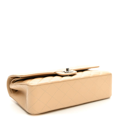Chanel Caviar Quilted Medium Double Flap Beige 4 of 10