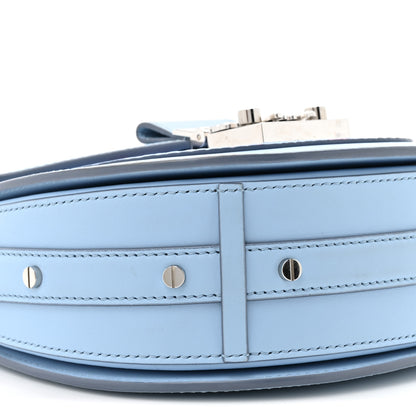 MCM Visetos Mini Patricia Crossbody Bag Light Blue Red 10 of 12