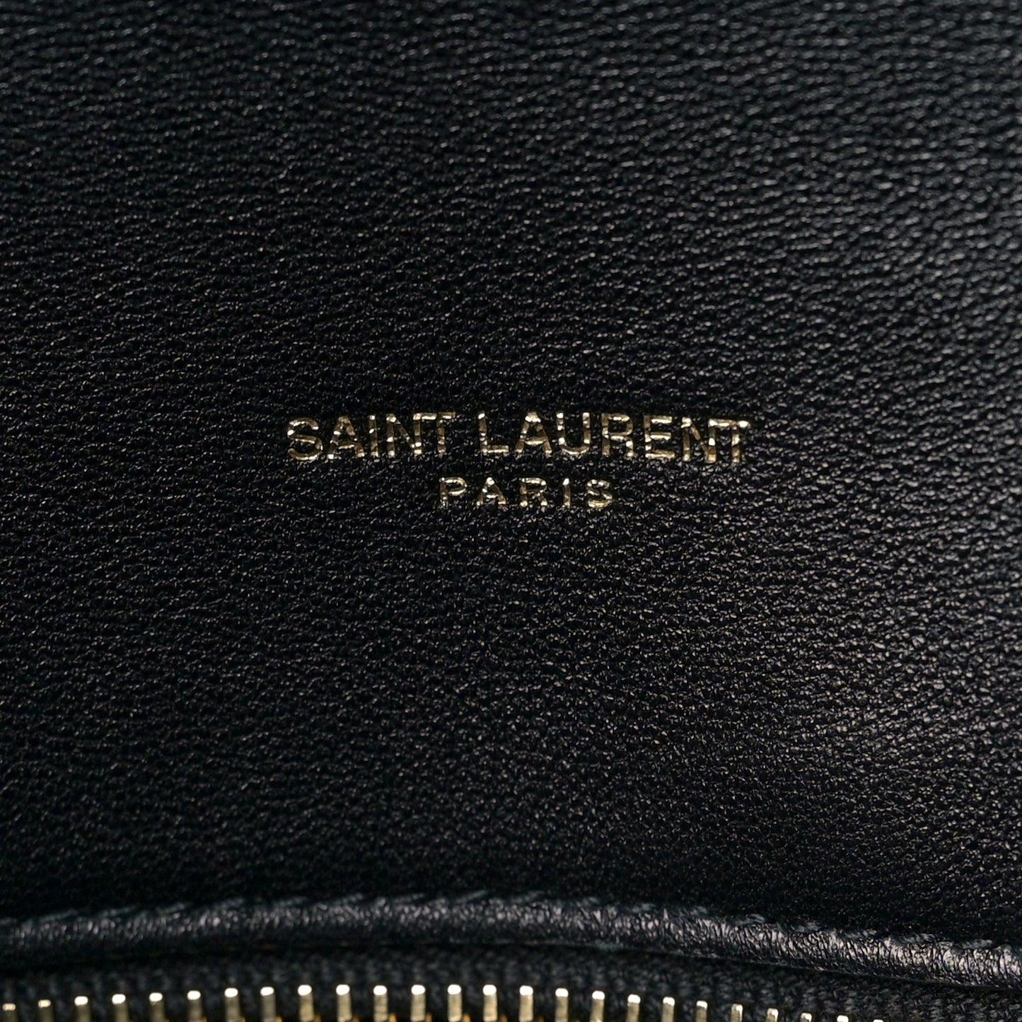Lambskin Quilted Medium Loulou Puffer Monogram Chain Satchel Black