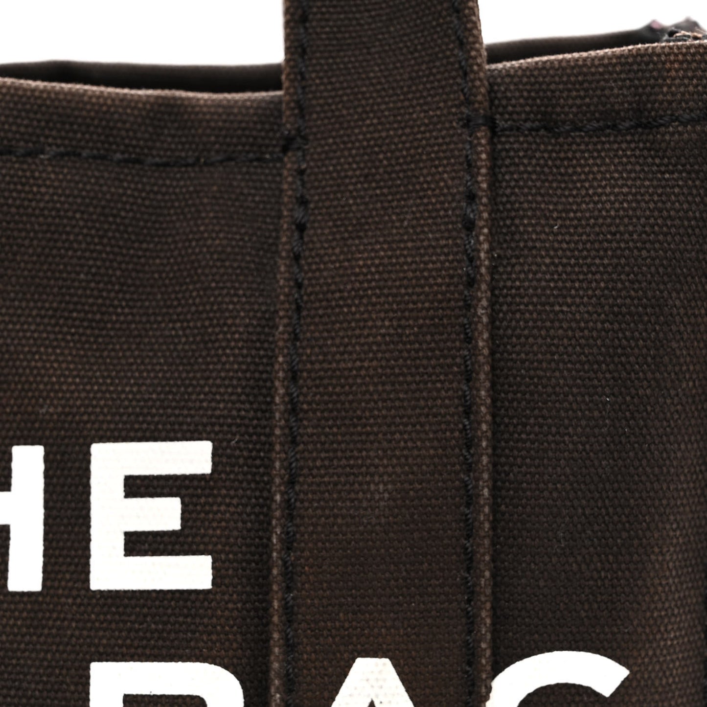 Cotton Canvas Mini The Traveler Tote Bag Black
