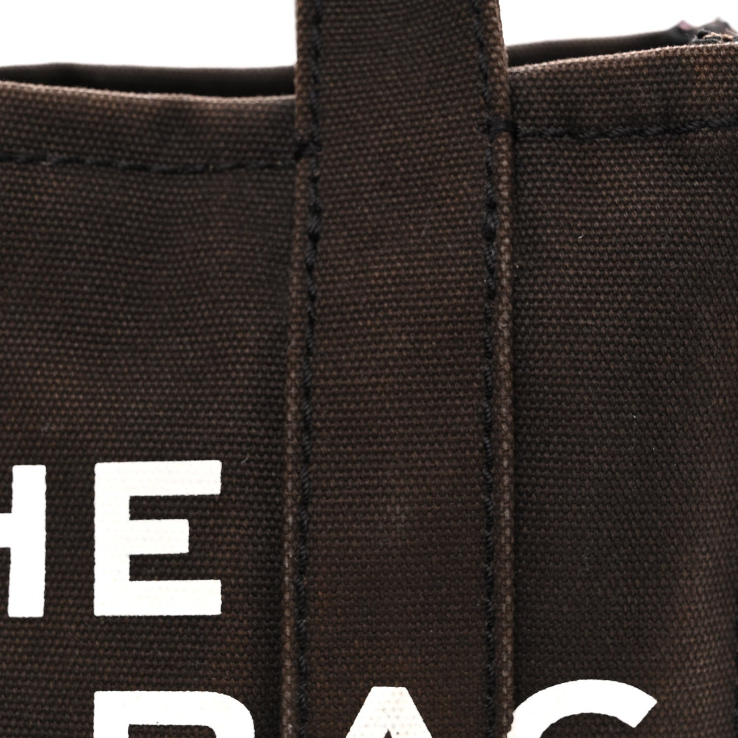 Marc Jacobs Cotton Canvas Mini The Traveler Tote Bag Black 13 of 18