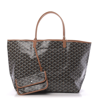 Goyard Goyardine Saint Louis GM Black Gold 1 of 11