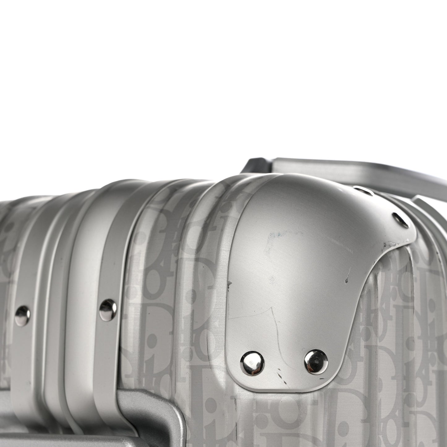 X RIMOWA Aluminum Gradient Cabin Luggage Silver