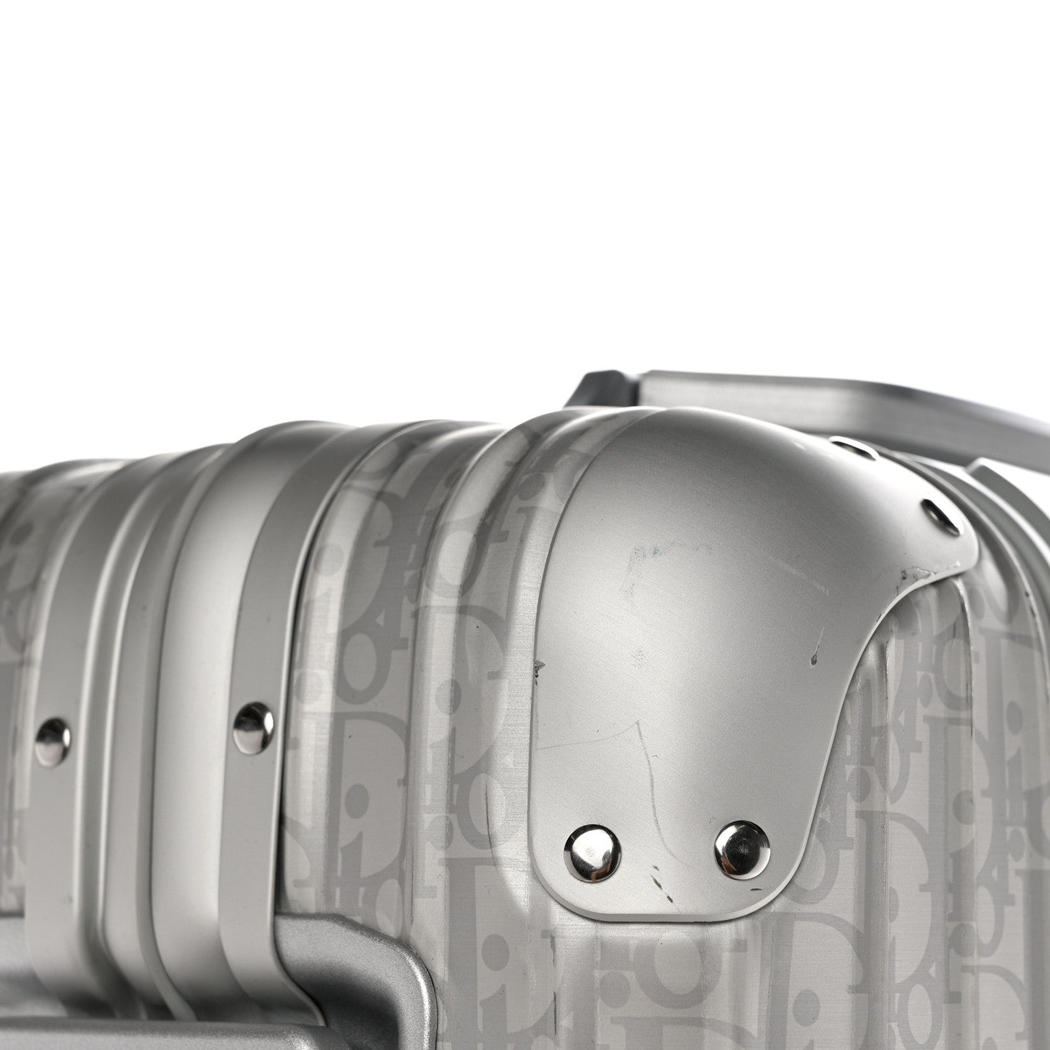 Christian Dior X RIMOWA Aluminum Gradient Cabin Luggage Silver 12 of 12