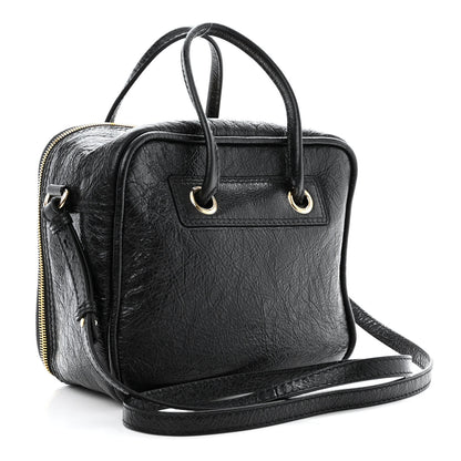 Balenciaga Agneau S Blanket Square Tote Black 3 of 9